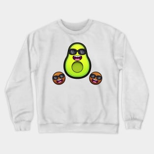 Cool Avocado Crewneck Sweatshirt